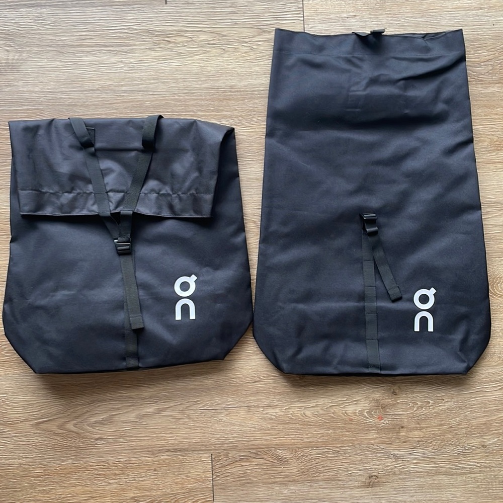 On Cloud Running Ambassador Pack Tote Bag Backpack Black Unisex